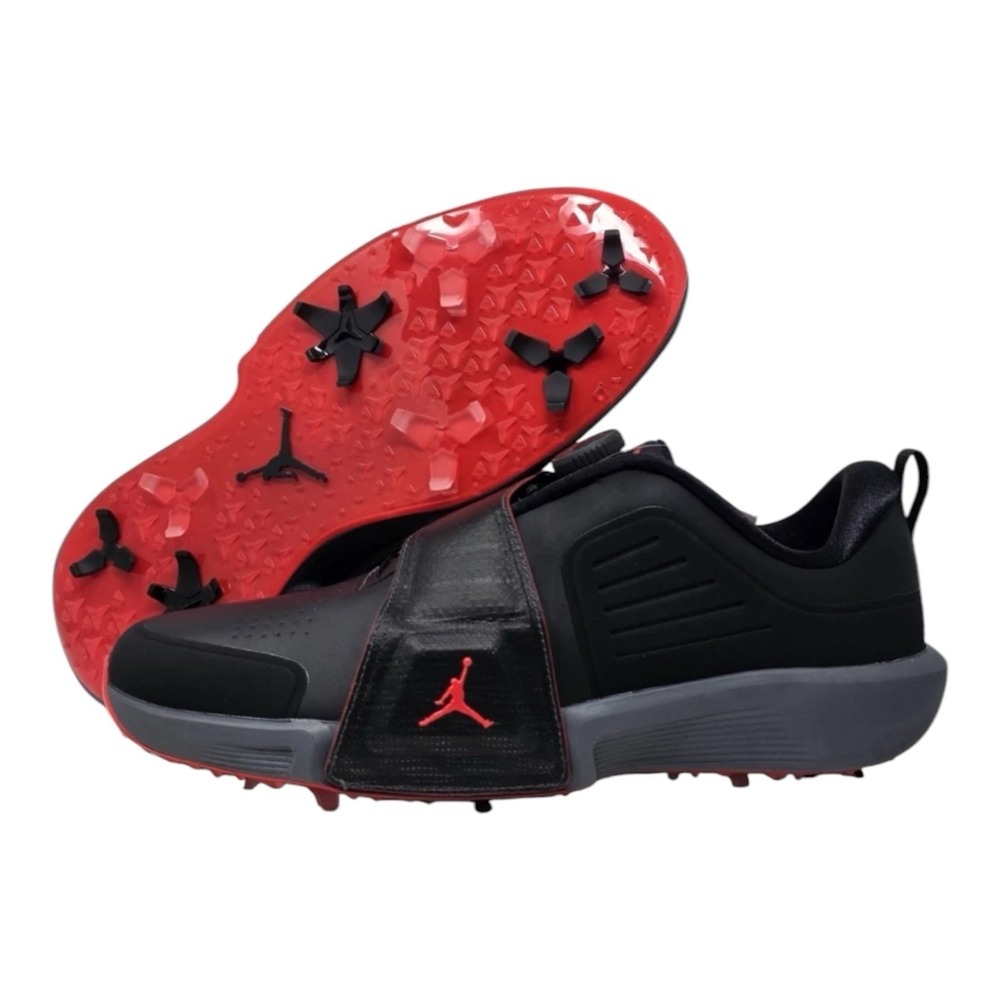 Nike Air Jordan Rev Golf Shoes Black Grey Infrared BOA FV6338-001 Men's Size 9.5
